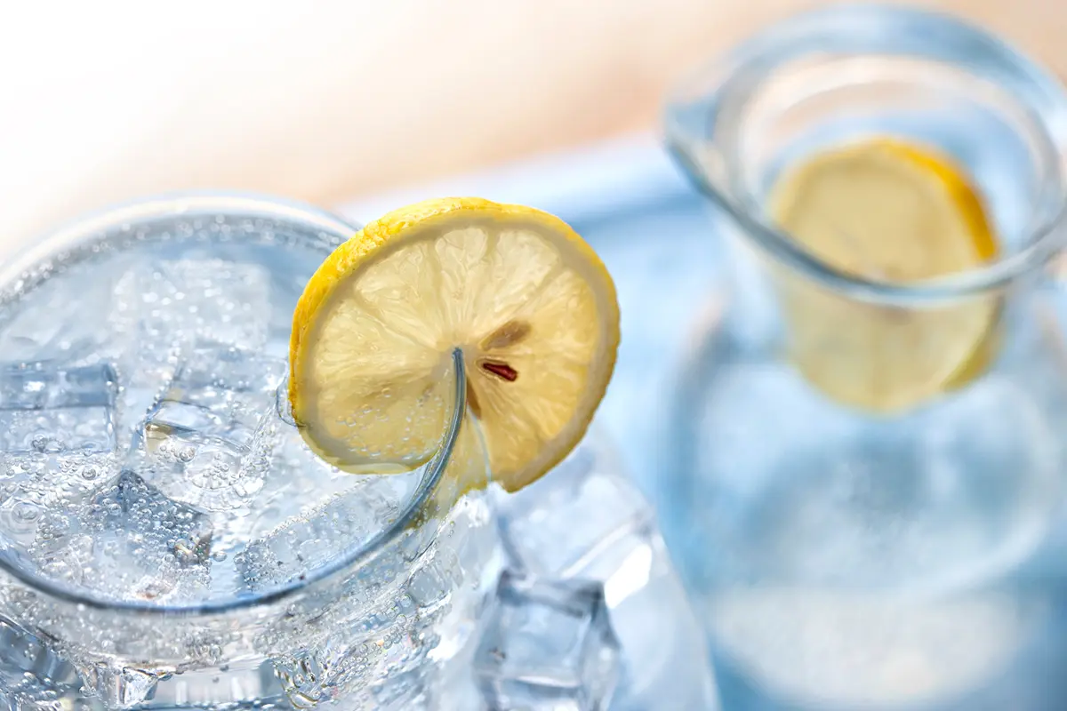 Lemon water