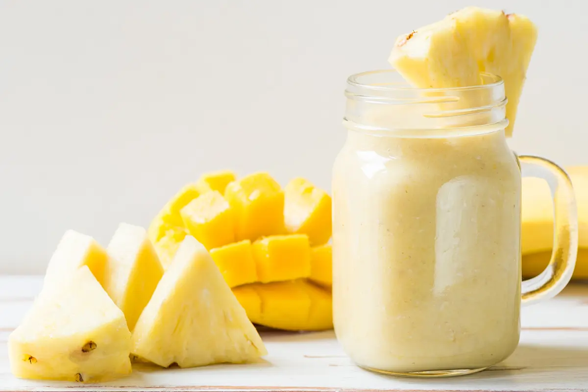 Pineapple frappe